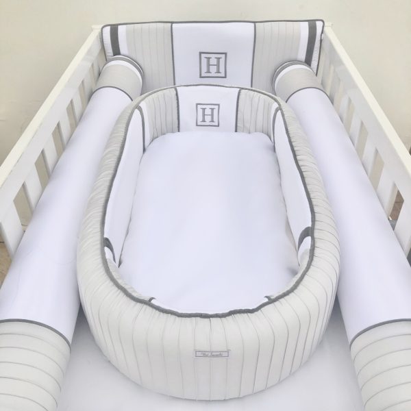 HEITOR - KIT BERÇO BICOLOR 04 PEÇAS