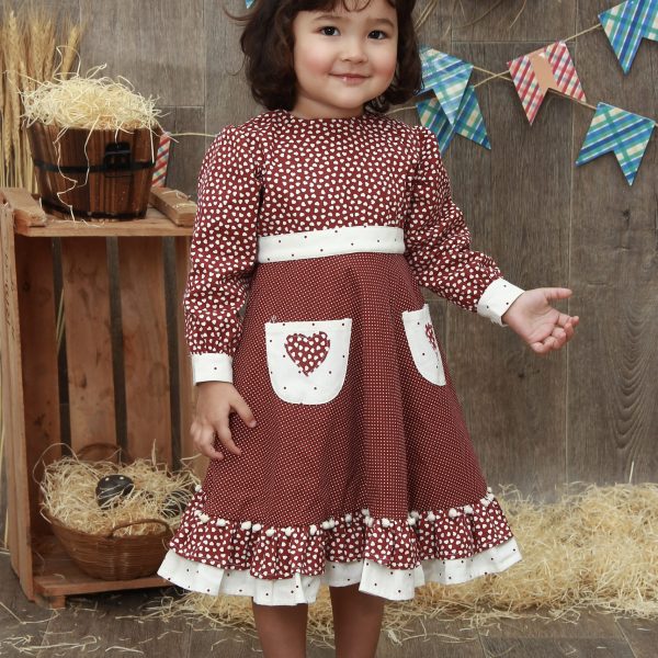 VESTIDO ANNA - TAM 02 AO 06