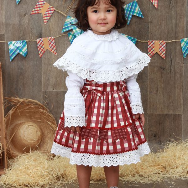 VESTIDO ALICE - TAM 02 AO 06