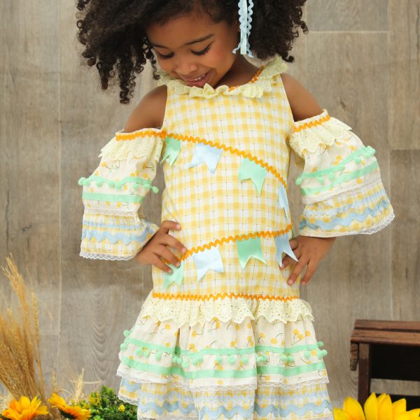 VESTIDO REBECA - TAM 02 AO 06