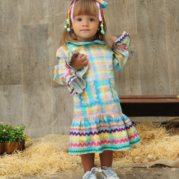 VESTIDO LUNA -TAM 02 AO 06